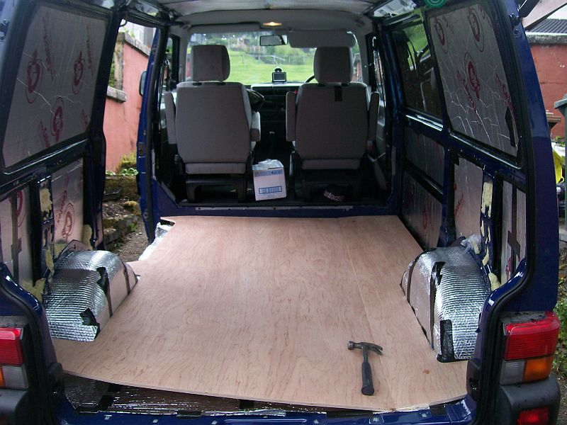 VW T4 Fitting sub floor Apr 24 Published at 800 600 in VW T4 Camper